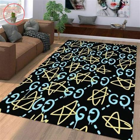 gucci print rug|gucci rugs for living room.